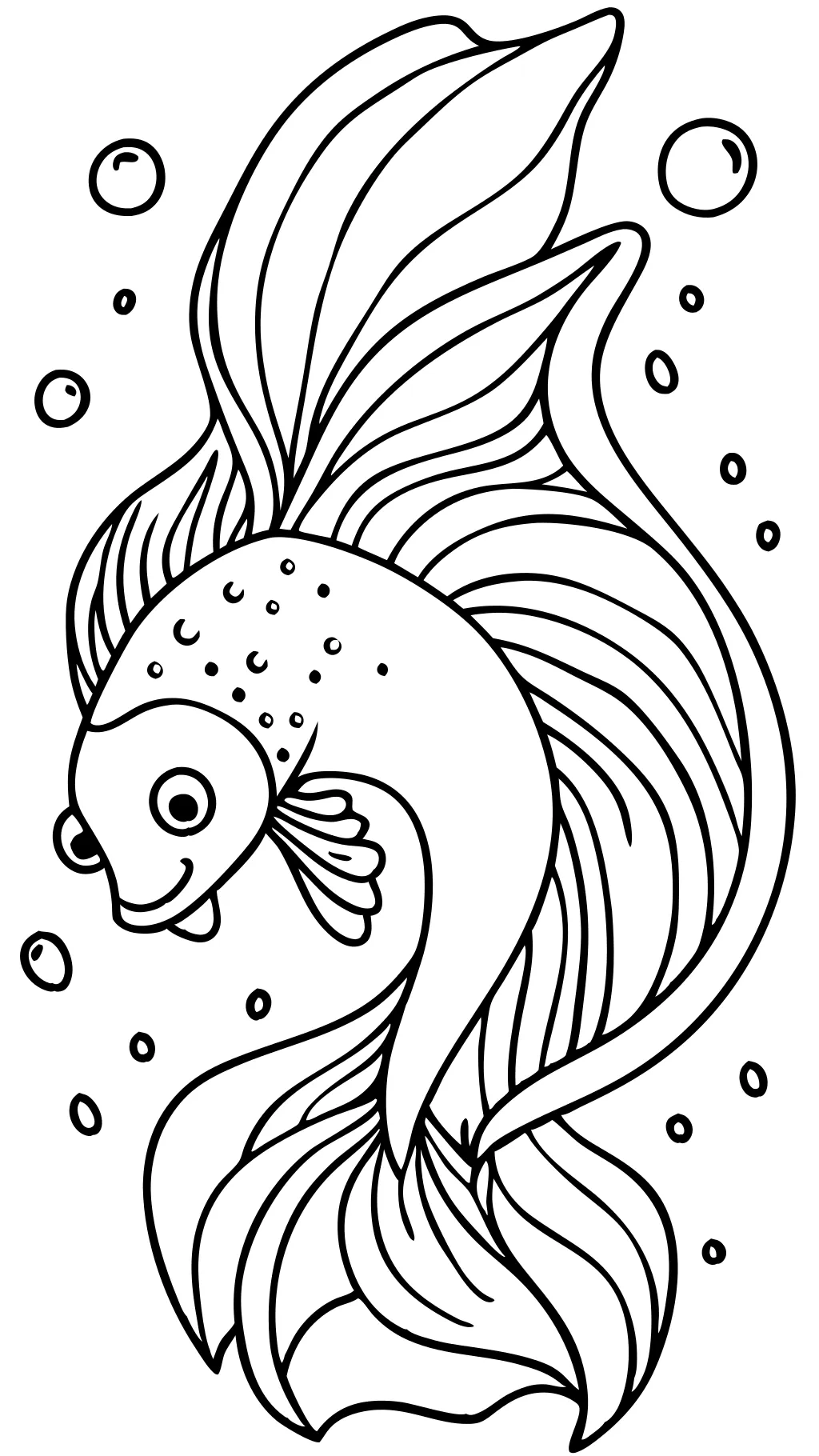 betta coloring pages